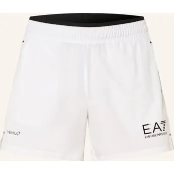 Dámské kraťasy ea7 Emporio Armani Dámské Tenisové Šortky, bílá / černá, 36