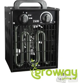Teplovzdušný ventilátor Gorilla 2kw Fan Heater, topení do skleníku 1 ks