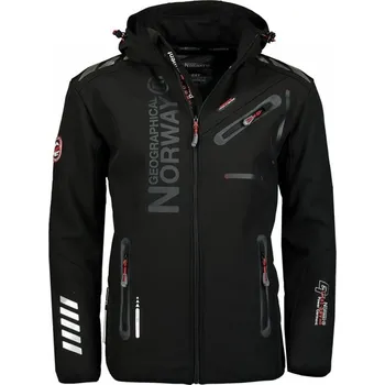 Pánská softshellová bunda GEOGRAPHICAL NORWAY bunda pánská ROYAUTE MEN softshell XL černá