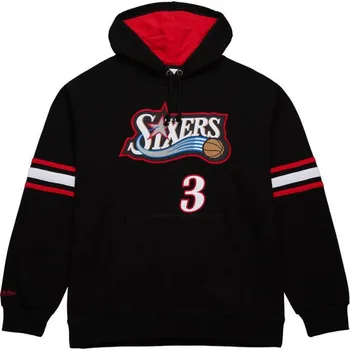 Pánská mikina Mitchell & Ness NBA N&N FLEECE HOODIE 76ERS 1997 ALLEN IVERSON Velikost oblečení: 3XL