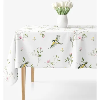 ubrus Hranatý ubrus 100% bavlněné plátno - Život v přírodě 80 x 80 cm