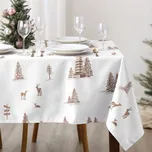 Hranatý ubrus z pevné bavlny - Beskydy 100 x 100 cm