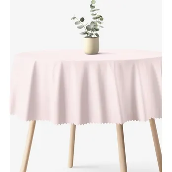 ubrus Kulatý teflonový ubrus - růžový Ø 100 cm
