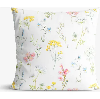 Povlak na polštářek Bavlněný povlak na polštář Deluxe - Kvetoucí jaro 50 x 60 cm