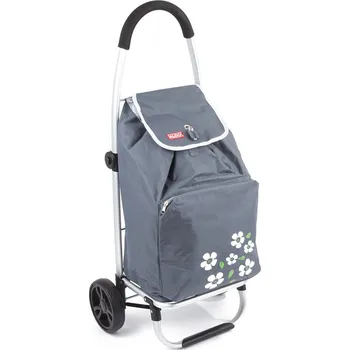 Nákupní taška Nákupní taška na kolečkách MALAGA fialová