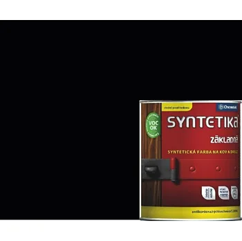 univerzální barva Chemolak Syntetika 0,6 l černá ( )