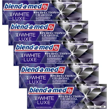 zubní pasta Blend-a-med pasta 3D White Lux Charcoal 5x75ml