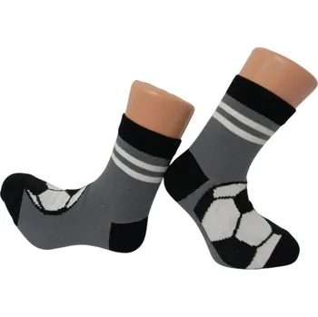 Trepon České chlapecké ponožky GULIT vel. 16-18 (23-27) - 22-24 (33-37) tmavě šedé