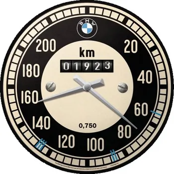 Hodiny Nekupto Nástěnné hodiny BMW - Tachometer