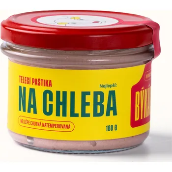 paštika a pomazánka BÝKÁRNA Vánoční paštika 180 g