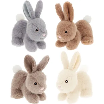 plyšák Keeleco Králíček mazlíček 14 cm 4 druhy