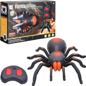 Dětské zboží R/C Pavouk s biomimikry a svítícími očima - oranžový