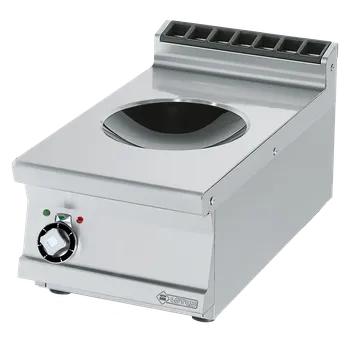 Sporák Sporák indukční wok elektrický 1x plotýnka bez podestavby 400 V | RM - PCIWT-74ET