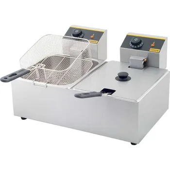 fritéza GREDIL Fritéza dvojitá 540x420x270 mm, 2x5 l | GREDIL, 746100