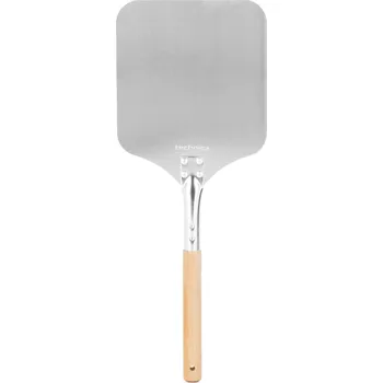 Lopata na pizzu TECHNICA Lopata na pizzu s dřevěným úchytem, čtvercová, 228x280x580 mm | TECHNICA, Pizza Line