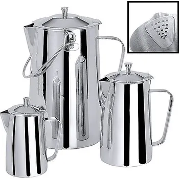 CONTACTO Džbánek na kávu z nerezové oceli s víkem a sítkem 1 l | CONTACTO, 3018/100