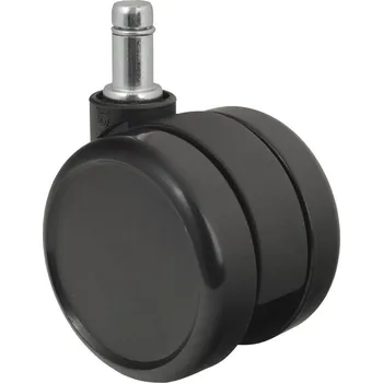 Kolečka k židli plastová 60 mm (5 ks), čep 11 mm