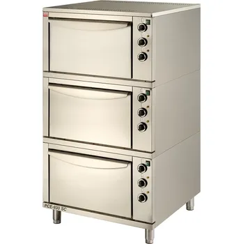 konvektomat GASTROHAAL Horkovzdušná pec 3x 4,1 kW, 900 x 900 x 1710 mm | GASTROHAAL, PCE-930 SC