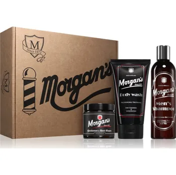 Nestandardní parfém Morgan's Groomed Man Morgan's Men's Shampoo šampon na vlasy 250 ml + Morgan's Body Wash sprchový gel 150 ml + Morgan´s Hair Cream krém na vlasy 120 ml