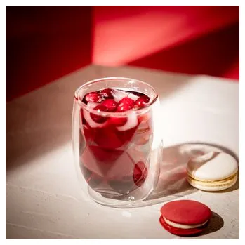 Sklenice Sada sklenic | CEMBRA MODERN | s dvojitou stěnou 2 ks | 0,28 l | 888873 Homla