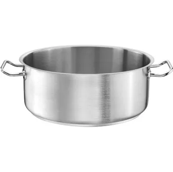 Nádobí TOMGAST kastrol nízký, nerez, 1,4 l, pr. 16 cm | P1-2109-16| TOM, P1-2109-16