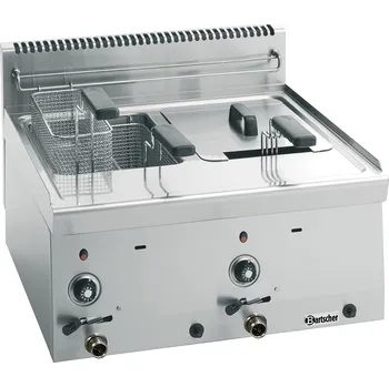 fritéza BARTSCHER Fritéza plynová 600x600x290 mm, 2x8 l | BARTSCHER, 600 Imbiss
