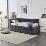 HALMAR DERBY postel 90 šedá