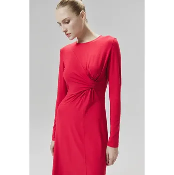 Dámské šaty Šaty Answear.LAB WA24.SUD016 červená 33X, vel. XL