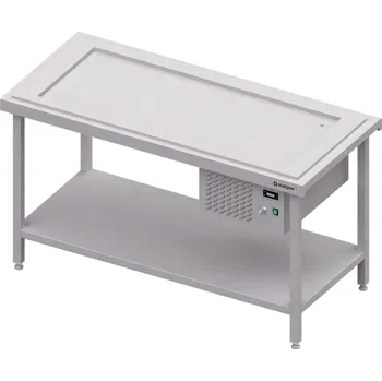 STALGAST Centrální stůl s chladící deskou 4x GN 1/1, 1570x750x880 mm | STALGAST, ST112151