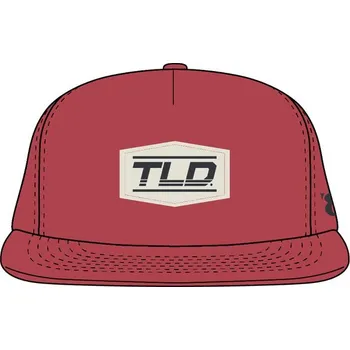 Módní doplněk Troy Lee Designs Kšiltovka Troy Lee Designs SPEED PATCH POPPY, red - Uni