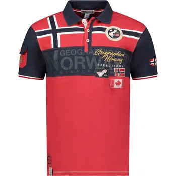 Pánské tričko Tričko Geographical Norway Rot 1377129 S