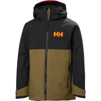 Chlapecká bunda Helly Hansen Hellbraun/ Schwarz 2268679 152