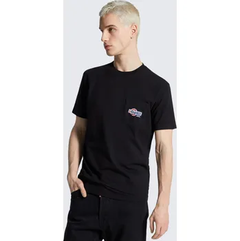 Pánské tričko Pánské tričko DSQUARED2 S74GD1449 černé Velikost: L