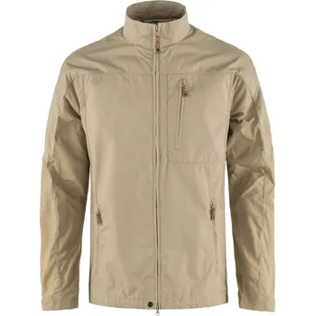 Outdoor bunda pánská FJÄLLRÄVEN Övik Stencollar Jacket M Fossil - XXL