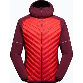 Pánská bunda Pánská hybridní bunda La Sportiva Koro mountain red/redwood