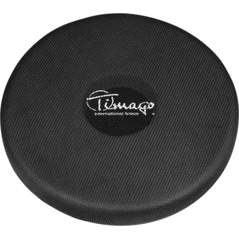 Bytový textil Timago Twister otočný ergonomický sedák černý 40 x 40 x 5 cm