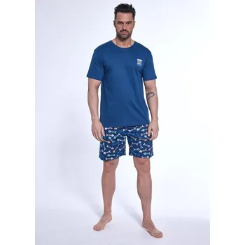 Pánské pyžamo CORNETTE Pánské pyžamo 326/170 Fishing 2 Cornette - M