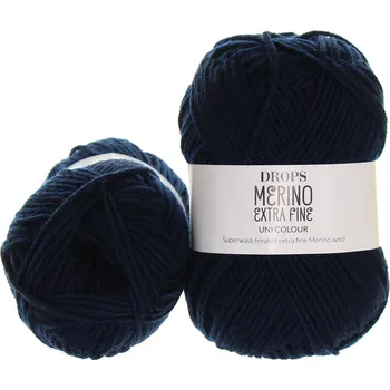 Příze Drops Merino Extra Fine 56 tmavá navy