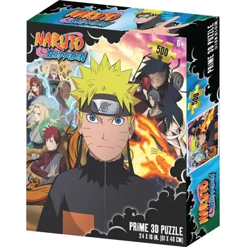 Puzzle PRIME 3D PUZZLE - Naruto Shippuden 500 ks