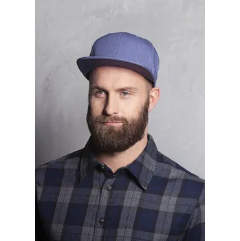 Gastro oděv KARLOWSKY Ploché čepice ve stylu džínů Barva: vintage černá