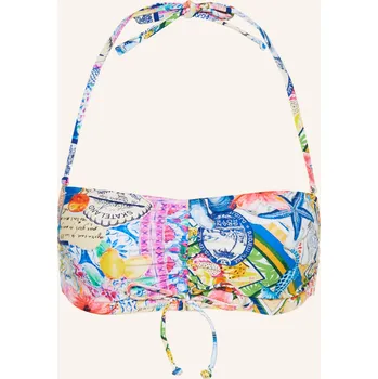 Podprsenka Darling Harbour Dámský Bandeau Bikiny Top, 54 blaugelb, 40