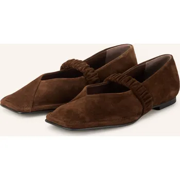 Dámské baleríny Alohas Dámské Baleríny Mary Jane Lautan, tmavě hnědá, 36