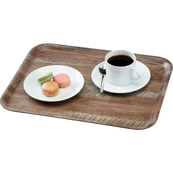 Cambro Podnos Madeira 36 × 46 cm, tmavý dub| TOM, R-MA3646-E88