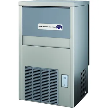 Výrobník ledu NTF Výrobník ledu typu full cube 29 kg/24 h, kapacita zásobníku 9 kg, chlazení vzduchem s vypouštěcím čerpadlem, 0,29 kW, 387x465x687 mm | NTF, SL 60 A DP