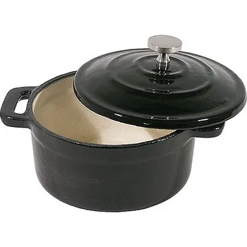 Hrnec CONTACTO Rendlík litinový s pokličkou 0,25 l, černý | CONTACTO, 5731/100