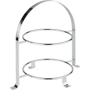 Ventilace APS Stojan z chromované oceli na dva talíře 330x325x300 mm | APS, 33214