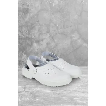 Pracovní obuv KARLOWSKY Bezpečnostní obuv Oxford, EN ISO 20345:2011, SB-E-A-FO-SRC, 1 pár / balení Barva: Bílá, Velikost: 35