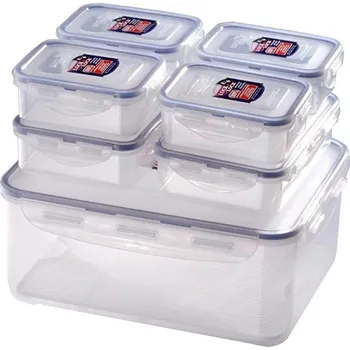 Dóza na potraviny Lock & Lock  HPL836SC 7 ks modrá/čirá