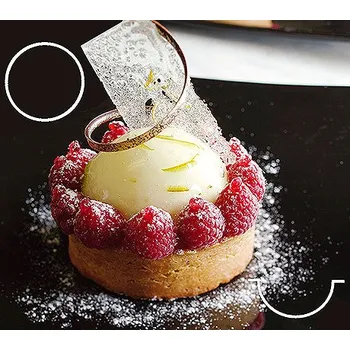 Plech na pečení CONTACTO Silikonová forma GN 1/2, 9x kolo o průměru 70 mm | CONTACTO, 6685/070