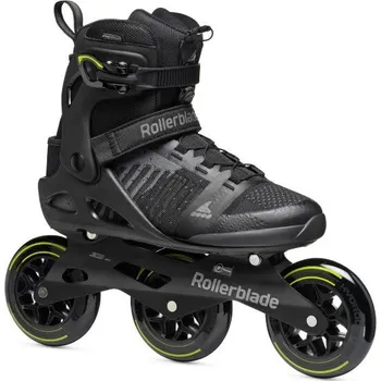 Kolečkové brusle Kolečkové brusle Rollerblade MACROBLADE 3WD, Black/Lime Velikost EUR: 45.5